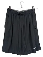 Vorschaubild 1 von Herren Sport Shorts Polyester Training Fitness Schwarz Gr. M