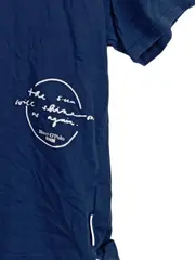 Vorschaubild 2 von Denim T-Shirt Damen Gr. 40 Blau Kurzarm Baumwolle