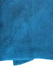 Vorschaubild 4 von Damen Pullover Rollkragen Strickpullover Viskose Basic Blau Gr. 32 XXS