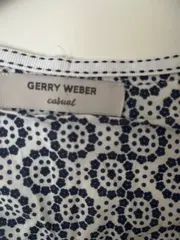 Vorschaubild 8 von Damen Jacke Gr. 38 Blau Floral Muster Reißverschluss