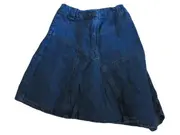 Vorschaubild 5 von Jeansrock Mädchen Gr. 128 A-Linie Denim Blau Baumwolle