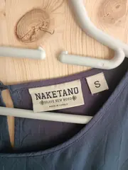 Vorschaubild 6 von Damen Freizeitkleid Vogelmuster Blau Gr. 36/S