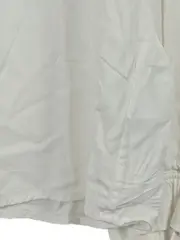 Vorschaubild 4 von Hemdbluse Damen Gr. 44 Weiß Viskose Stretch Langarm