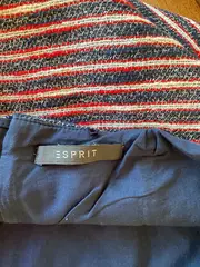 Vorschaubild 4 von Damen Minirock Baumwolle Gestreift Fransen Gr. 38 M Sommer