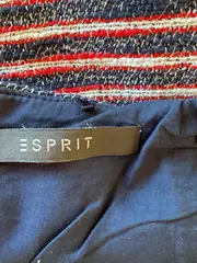 Vorschaubild 5 von Damen Minirock Baumwolle Gestreift Fransen Gr. 38 M Sommer