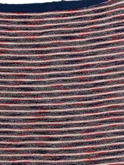 Vorschaubild 3 von Damen Minirock Baumwolle Gestreift Fransen Gr. 38 M Sommer