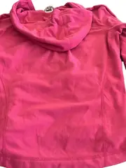 Vorschaubild 5 von Damen Fleecejacke Kapuze Pink Gr. M Outdoor Herbst Winter