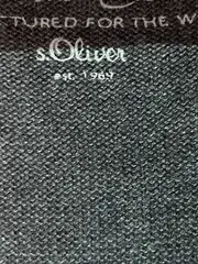 Vorschaubild 4 von Damen Strickkleid Gr. 38/M Grau Lochmuster Baumwolle