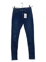 Vorschaubild 1 von Damen Skinny Jeans Gr. 36 W28 Blau Bio-Baumwolle Sustainable