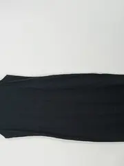 Vorschaubild 5 von Aware Strickkleid Damen Gr. S Schwarz Rippstrick Lang Ärmellos