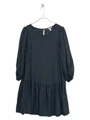 Vorschaubild 1 von Damen Freizeitkleid Gr. 36/S Petrol Casual Langarm