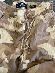 Vorschaubild 2 von Damen Jogginghose High Rise Camouflage Beige Gr. XS