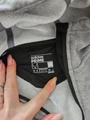 Vorschaubild 6 von Prime Sweatjacke Herren Gr. M Kapuzenjacke Grau Climalite Hoodie