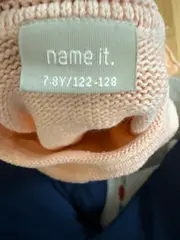 Vorschaubild 4 von . Pullover Strickpullover Kinder Gr. 122/128 Rosa Baumwolle Basic Langarm