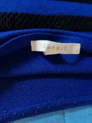 Vorschaubild 5 von Damen Pullover Gr. 42 L Baumwolle Gestreift Blau Maritim