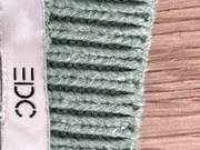 Vorschaubild 6 von EDC Damen Pullover Gr. 34 XS Grün Lochmuster Strickpullover Baumwollmix Casual