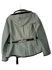 Vorschaubild 2 von Damen Leichte Jacke Grün Gr. M Kapuze Outdoor Freizeit