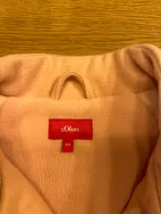 Vorschaubild 5 von Mädchen Steppjacke Fleecejacke Rosa Gr. 86 Blumenapplikation