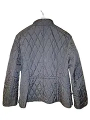 Vorschaubild 2 von Damen Steppjacke Gr. M/40 Grau Klassisch Übergangsjacke