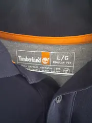 Vorschaubild 2 von Herren Polo Shirt Blau Gr. L Regular Fit Baumwolle