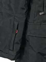 Vorschaubild 6 von Herren Parka Winterjacke Kapuze Fellbesatz Schwarz Gr. 54 XXL