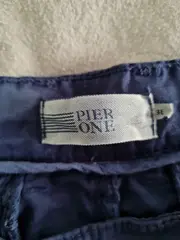 Vorschaubild 2 von Pier One Herren Chino Shorts Blau Gr. W31/48 Casual Bermuda