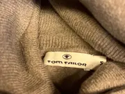 Vorschaubild 6 von Herren Rollkragen Pullover Rippstrick Meliert Grau Gr. M