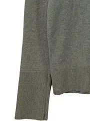 Vorschaubild 3 von Herren Rollkragen Pullover Rippstrick Meliert Grau Gr. M