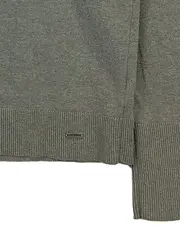 Vorschaubild 2 von Herren Rollkragen Pullover Rippstrick Meliert Grau Gr. M