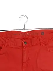 Vorschaubild 3 von Damen Shorts Bermuda Gr. 44 Rot Baumwolle Casual