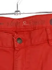 Vorschaubild 4 von Damen Shorts Bermuda Gr. 44 Rot Baumwolle Casual