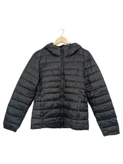 Vorschaubild 1 von Steppjacke Damen XL Schwarz Kapuze Winterjacke Puffer