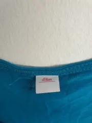 Vorschaubild 4 von Damen Jerseykleid Gr. 44/XXL Petrol Viskose Casual