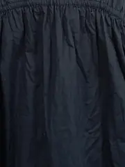 Vorschaubild 4 von Damen Freizeitkleid Gr. 40 Schwarz Baumwolle Spitze