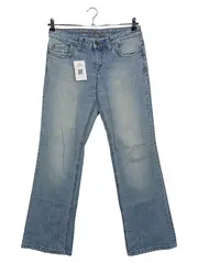 Vorschaubild 1 von Damen Jeans Regular Fit Gr. 38 W29 Blau Bootcut Casual