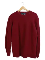 Vorschaubild 1 von Herren Pullover Rot Casual Gr. 56/3XL Baumwolle