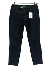 Vorschaubild 1 von Cordhose Damen Schwarz Gr. 29 Slim Fit Made in Italy