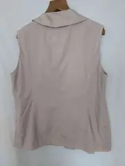 Vorschaubild 2 von Edition Damen Weste Gr. 42 Beige Kapuze Reißverschluss