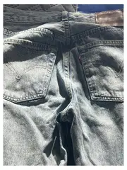 Vorschaubild 3 von 501 Destroyed Jeans Damen W26/L30 Hellblau Ripped Denim