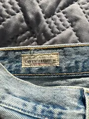 Vorschaubild 5 von 501 Destroyed Jeans Damen W26/L30 Hellblau Ripped Denim