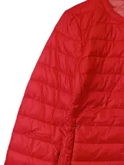 Vorschaubild 3 von Damen Steppjacke Rot Gr. S/36 Leicht Übergangsjacke