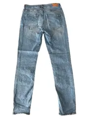 Vorschaubild 5 von Damen Skinny Jeans Hellblau W30 M 38 Stretch Blue Denim