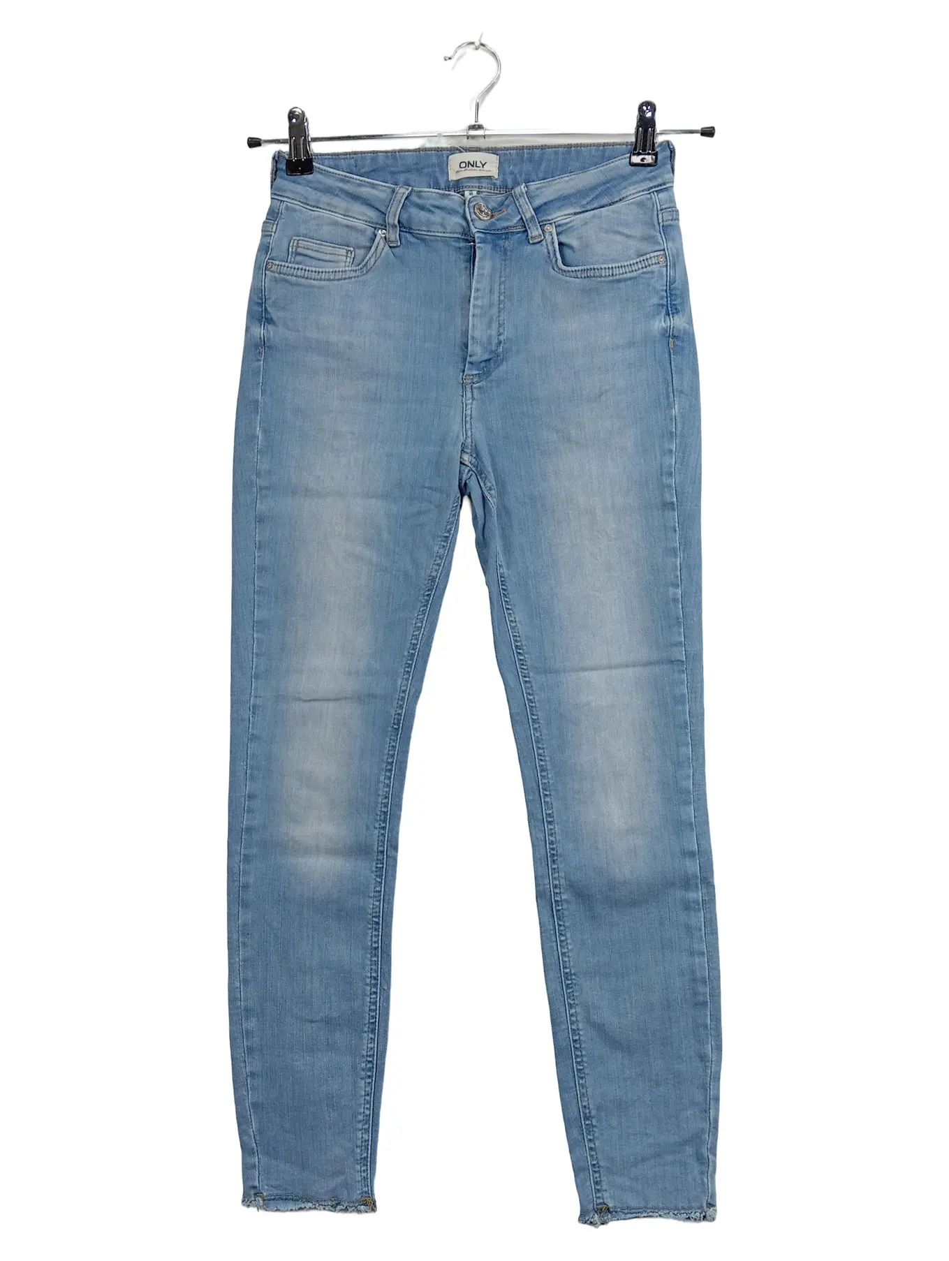 ONLY Jeans Skinny Fit Damen Blau Baumwolle Stretch W30/38/M