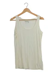 Vorschaubild 1 von Damen Unterhemd Basic Ärmellos Gr. 42 Beige Polyacryl Viskose