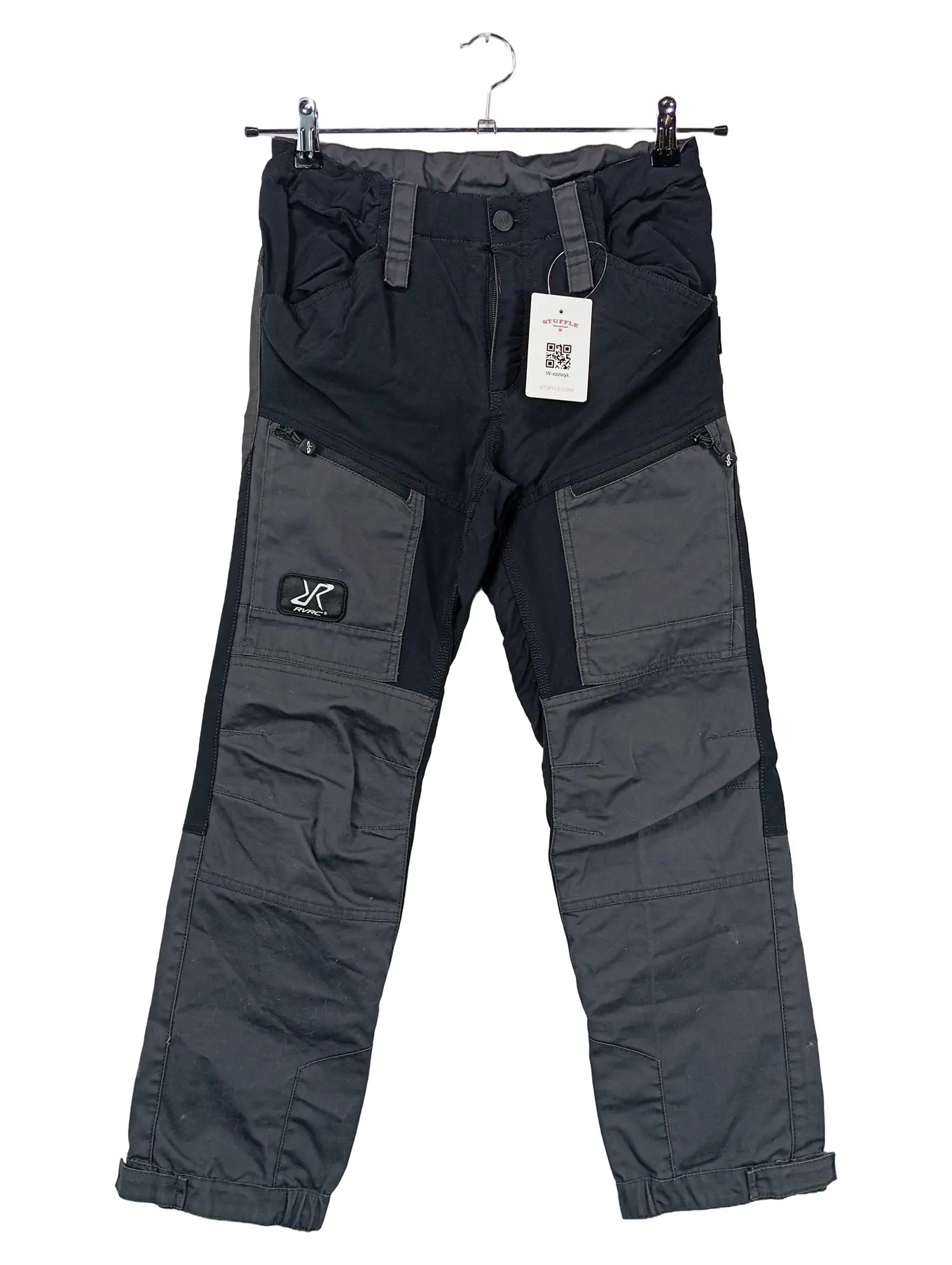 REVOLUTIONRACE Kinder Outdoorhose Grau Größe 152 Polyester Baumwolle