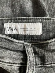 Vorschaubild 5 von Damen Skinny Jeans High Waist Grau Gr. 34 XS Stretch Hose