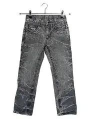 Vorschaubild 1 von Bench Kinder Jeans Regular Fit Gr. 134 Grau Acid Wash Baumwolle