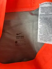 Vorschaubild 6 von Pro Dri-Fit Damen Leggings Grau Orange Gr. S Sportleggings