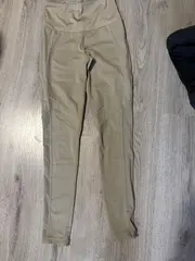 Vorschaubild 3 von Damen Sport Leggings High Waist Beige XS Polyamid Stretch