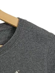 Vorschaubild 4 von Mädchen Langarmshirt Grau Gr. 8-10 Jahre mit Rüschen